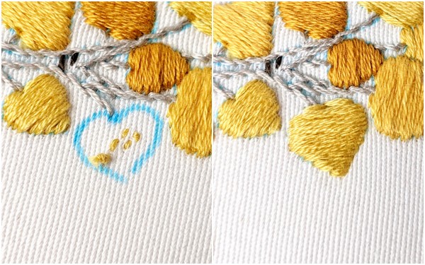 How to Start & End Embroidery  With Anchor Stitches
