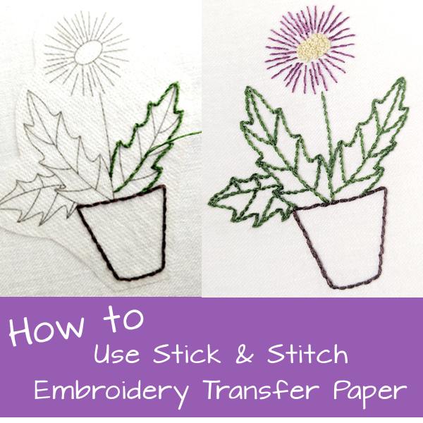 Stick n' Stitch Transfer Paper