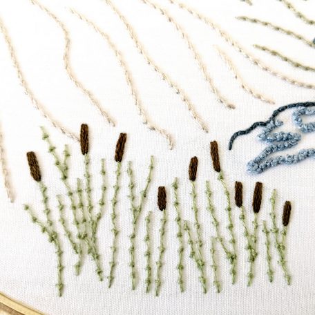 Indiana Dunes National Park Hand Embroidery Pattern