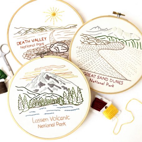 National Park Hand Embroidery Book Volume 4